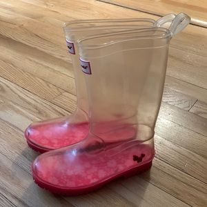 American Girl Wellie Wishers Rain Boots. Girls Sz 1/2